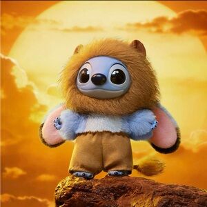 Unopened Stitch as Simba Pop Mart Plush